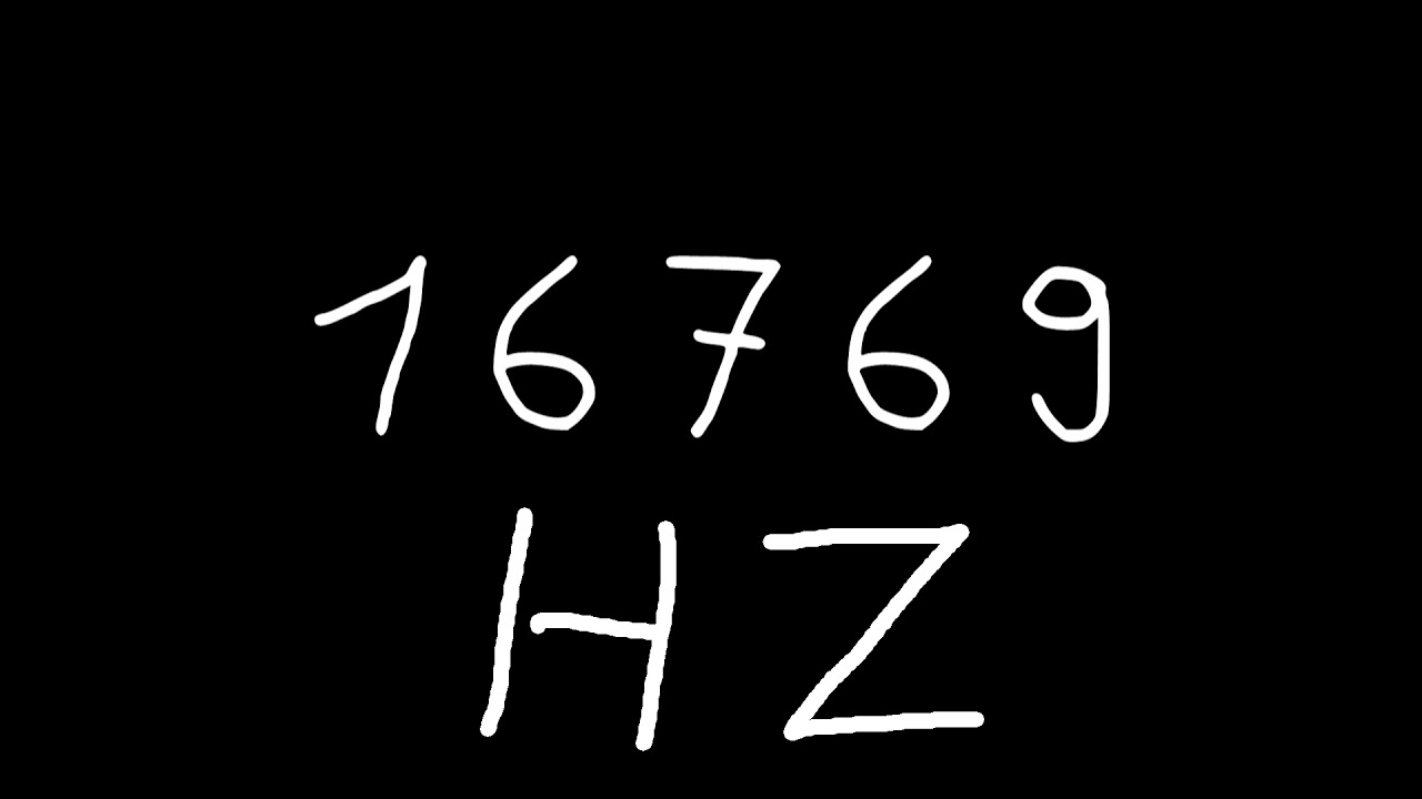 16769 hz