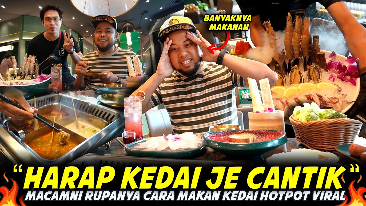 BUAT SAKIT KEPALA MAKAN DEKAT SINI..Semua Kena Celup..Layan Hotpot Viral Dekat SUPAMALA HOTPOT
