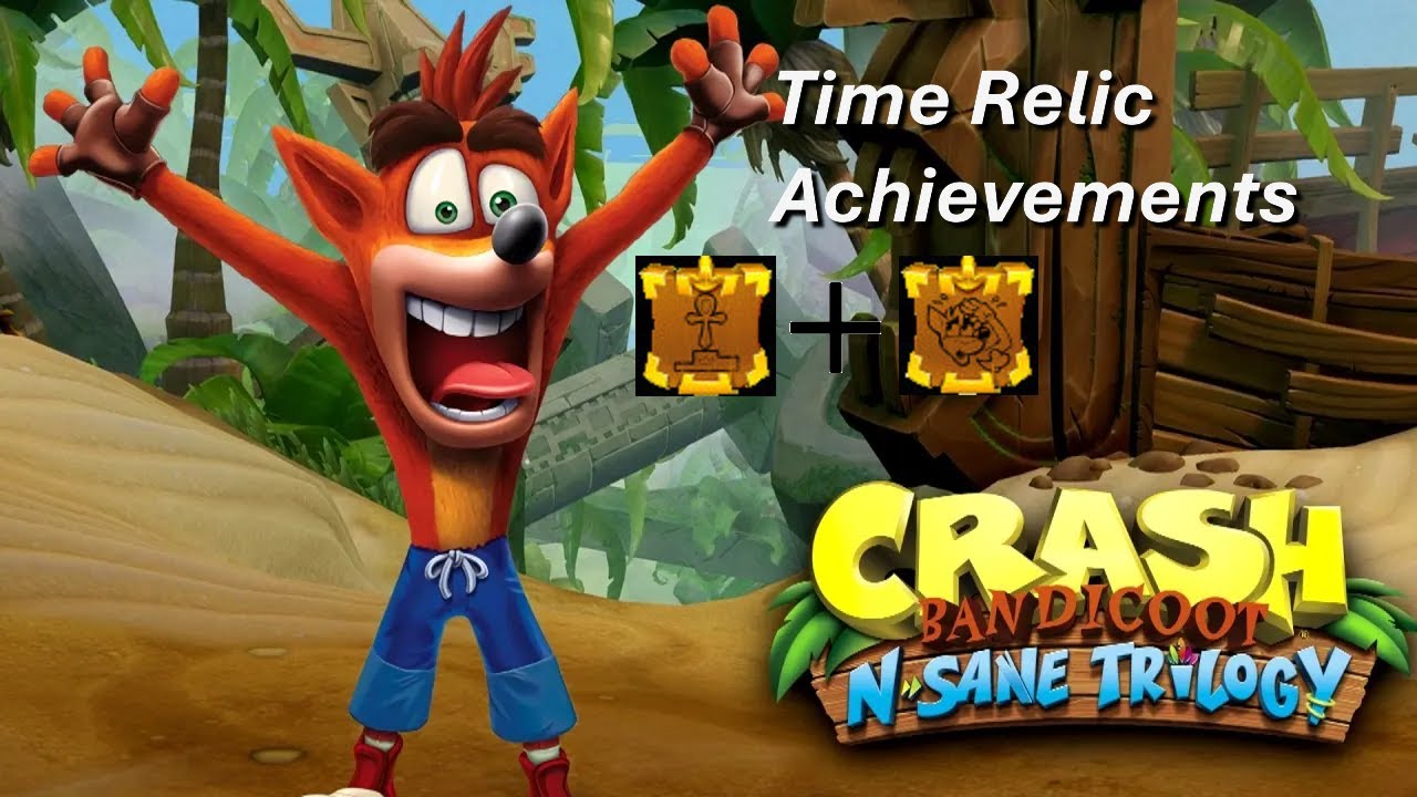 Crash Bandicoot 1 N. Sane Trilogy - All 27 Time Trial Relics