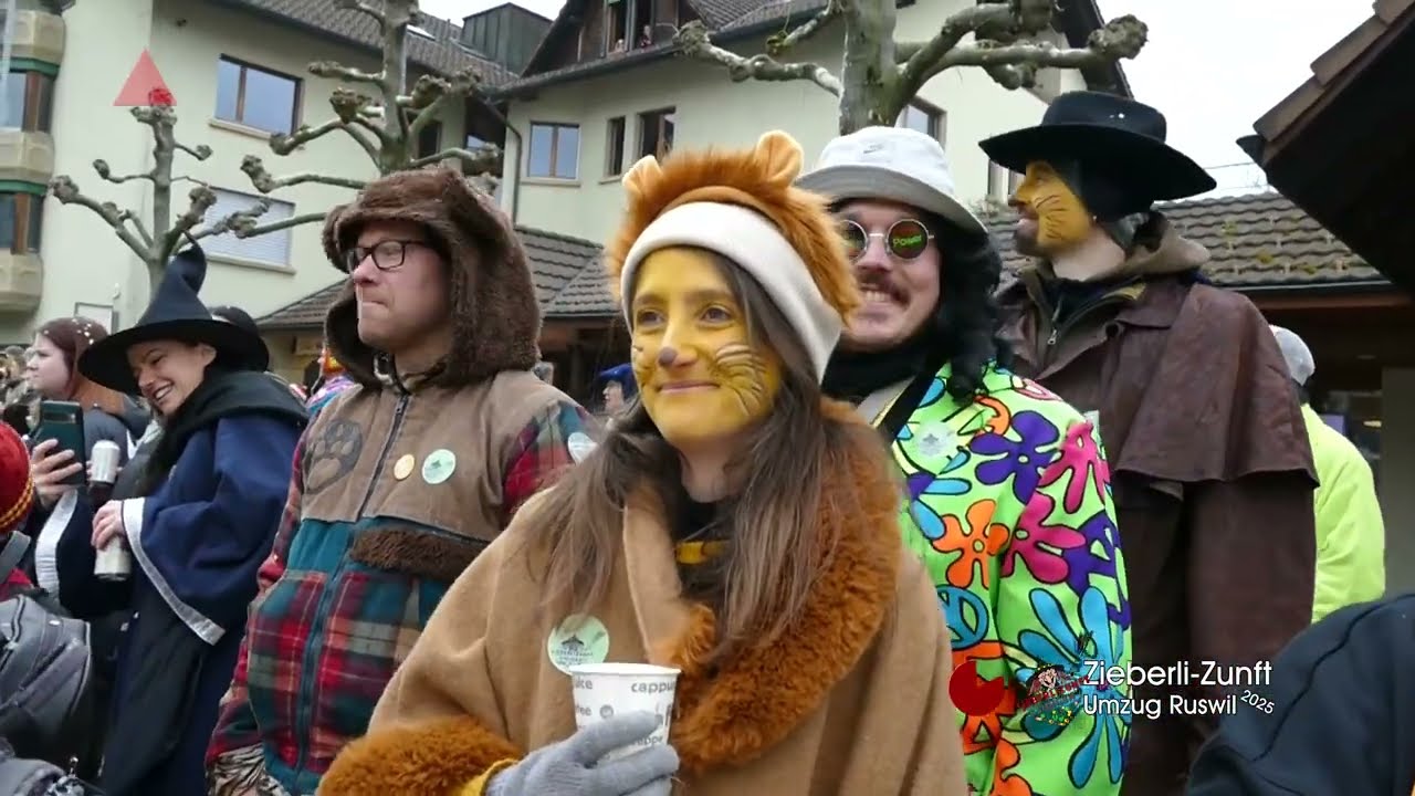 Ruswil 25  03  03  Umzug Zieberli Zunft Sigigen