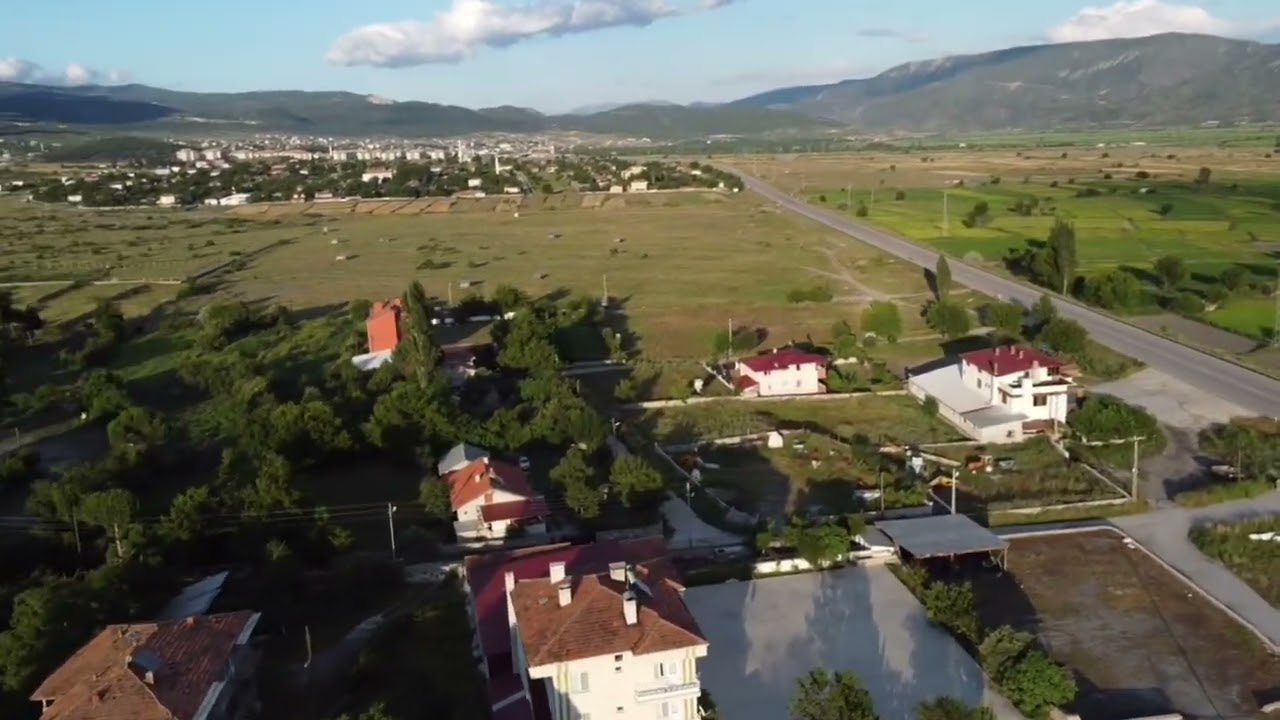 Halılar köyü DJ drone ile kuş bakışı Kargı Çorum