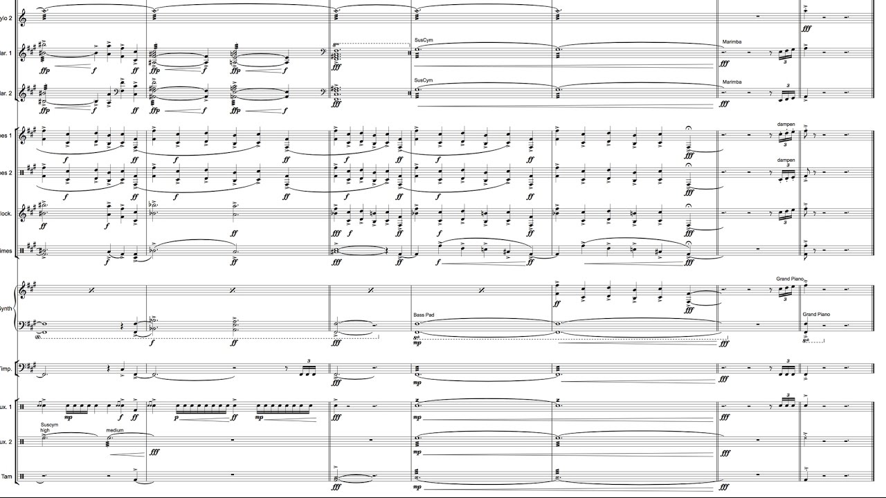 There's Always a Bigger Demon - Percussion Ensemble - Eric Peel