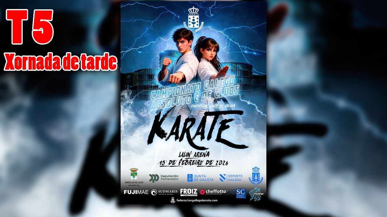 Tatami 5 Tarde | Campionato Galego Absoluto e de Clubs | Tempada 25/26