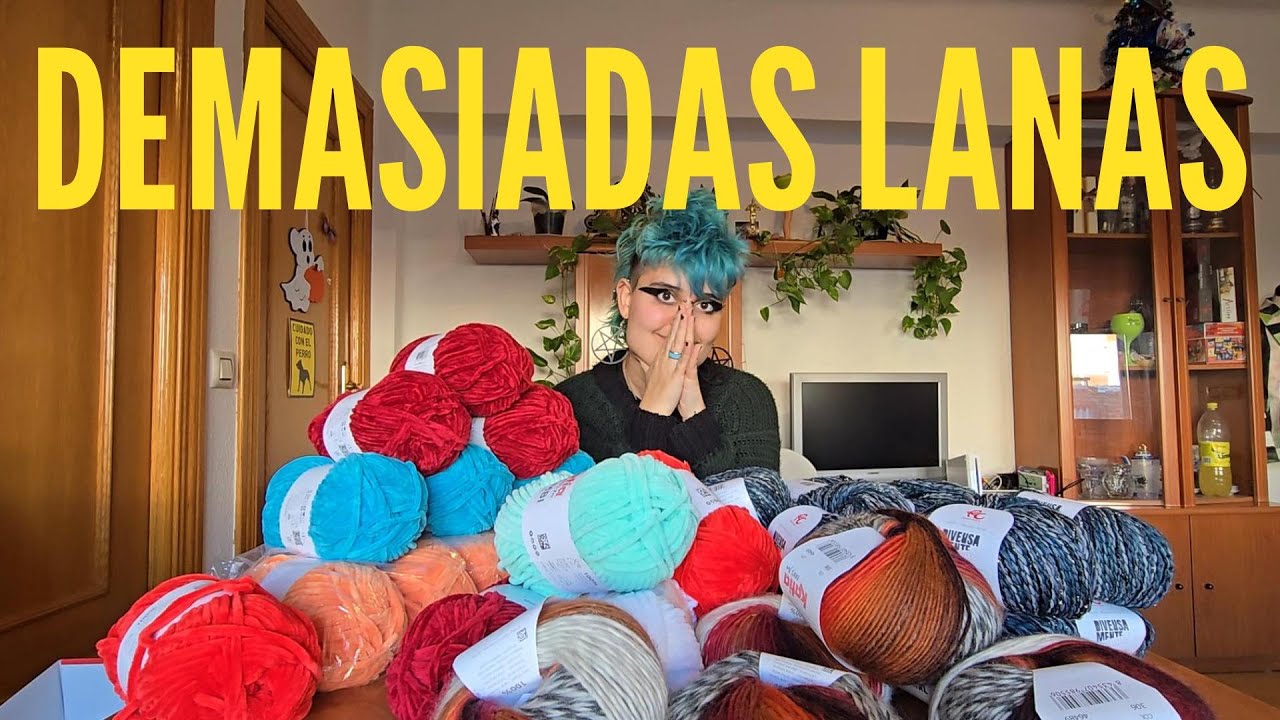 Me GASTÉ  200€ en lanas por el BLACK FRIDAY!!! I Unboxing lanas