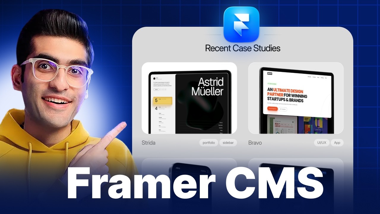 Освойте Framer CMS за 7 минут (урок для начинающих)
