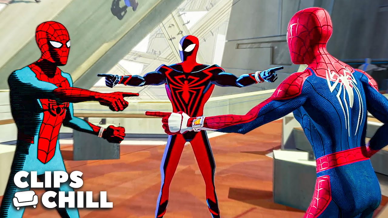 Miles fuit la Spider-Society à Travers le Multivers | Spider-Man: Across the Spider-Verse