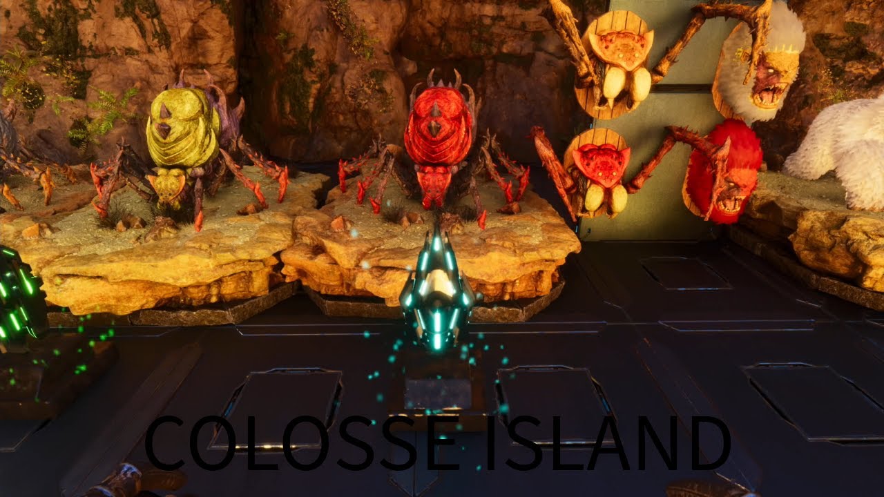 ARK ASCENDED ISLAND ARTEFACT DU COLOSSE