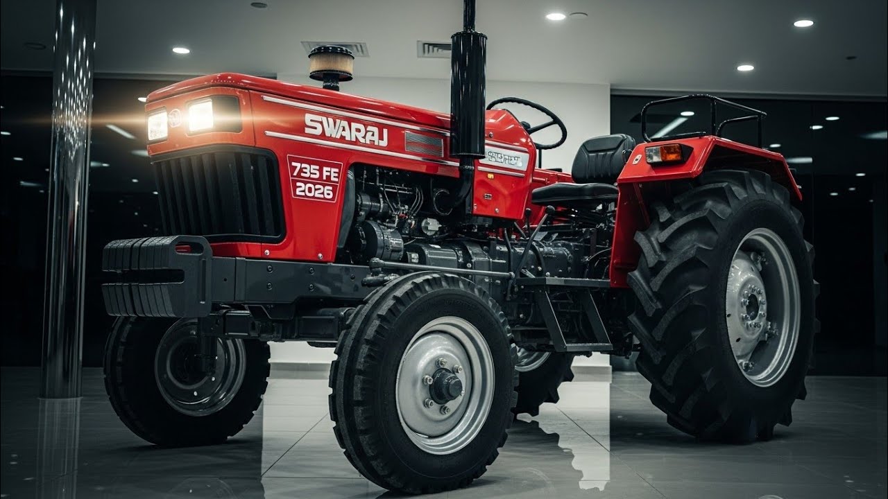 Swaraj 735 FE 2026 Full Review | Engine, Interior, Price Reveal