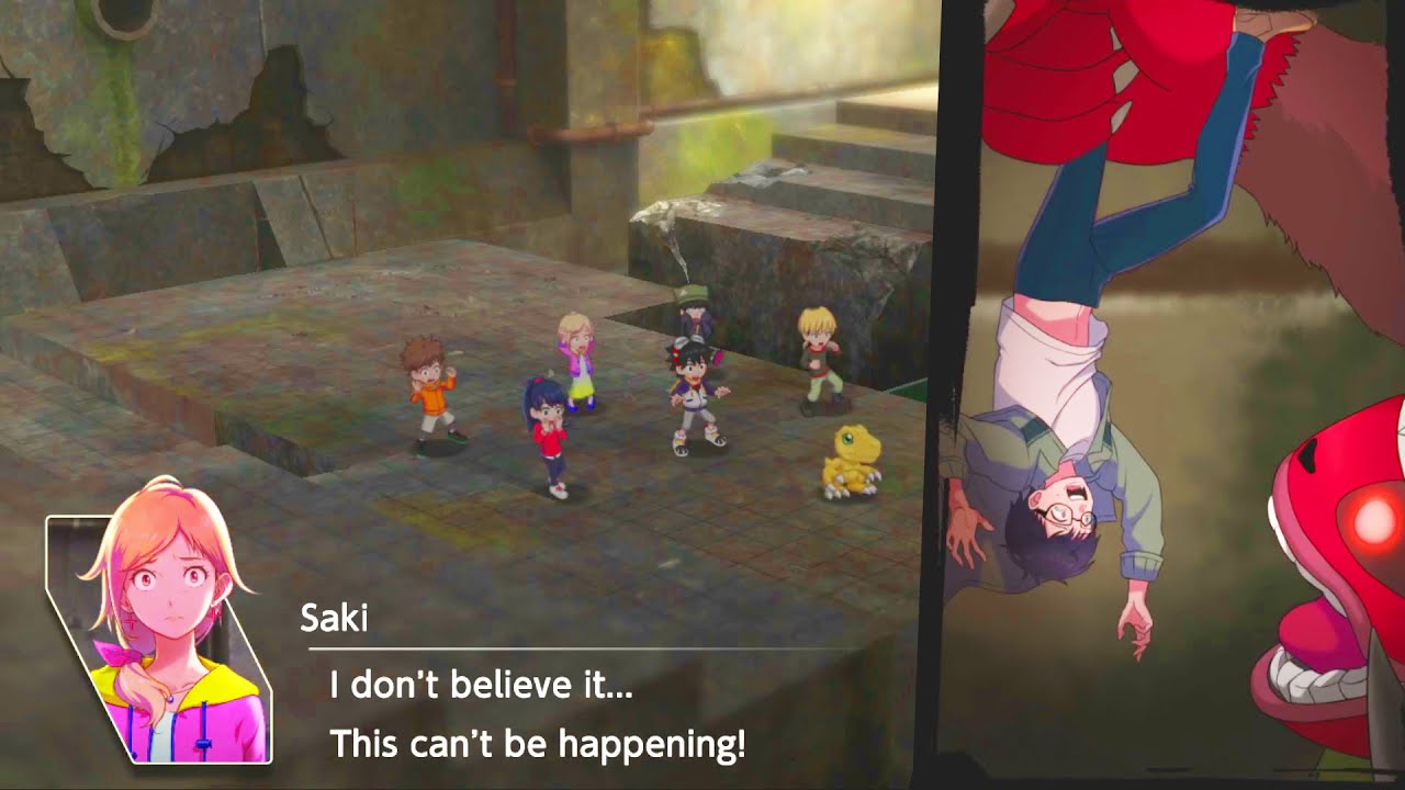 Digimon Survive Wendigomon Boss Battle+Shuuji and Lopmon Death