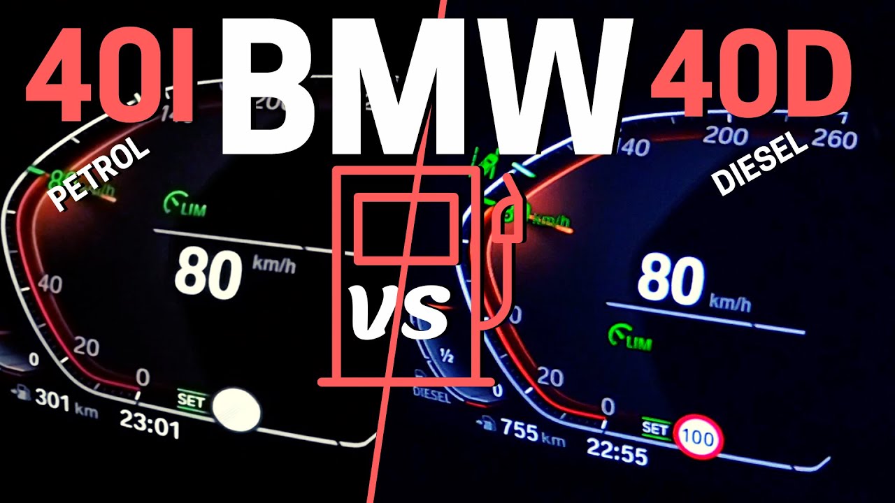 FUEL CONSUMPTION TEST ⛽ BMW 5 Series 540i G31 vs BMW X5 40d G05