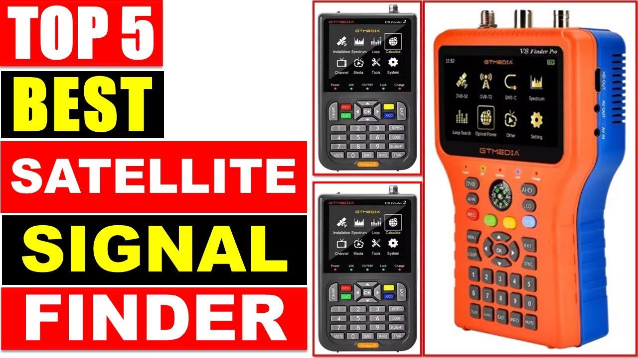 BEST Satellite Signal Finder In 2025 | Top 5 Best Digital Satellite Finder Meter