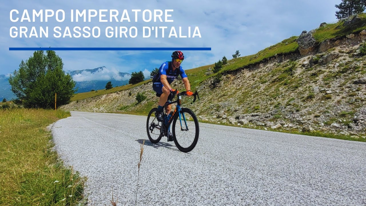 Campo Imperatore - Gran Sasso czyli klasyk Giro d'Italia/najpiękniejszy podjazd kolarski w Abruzji