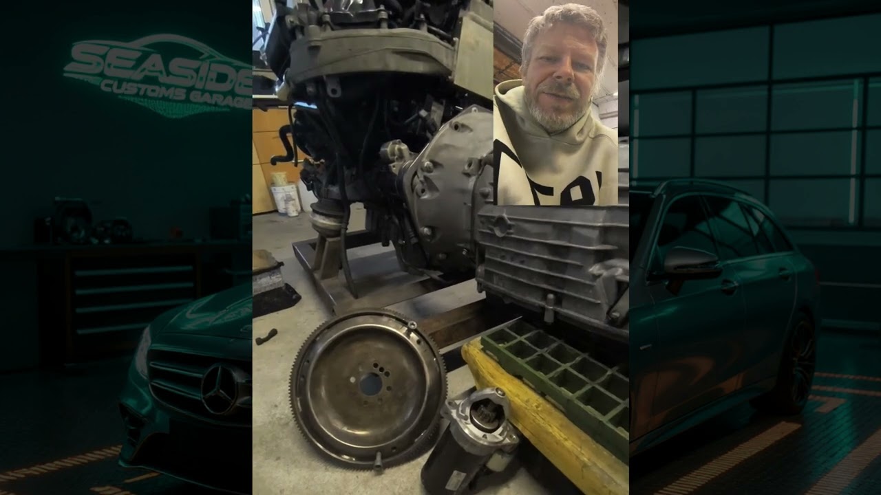 Old Mercedes Engine with 7g-tronic transmission - what you need for this job?