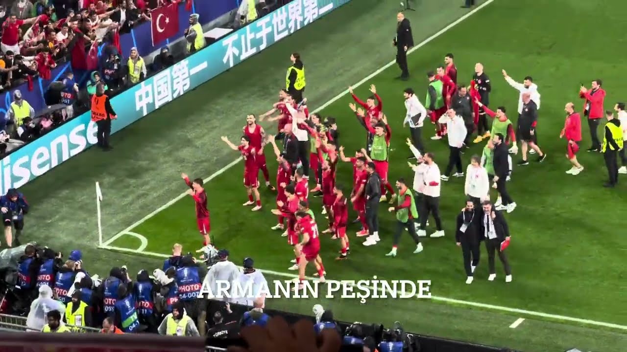 Kerem Aktürkoğlu Gürcistan golü sonrası Dortmund yıkılıyor ! Bir Başkadır Benim Memleketim !
