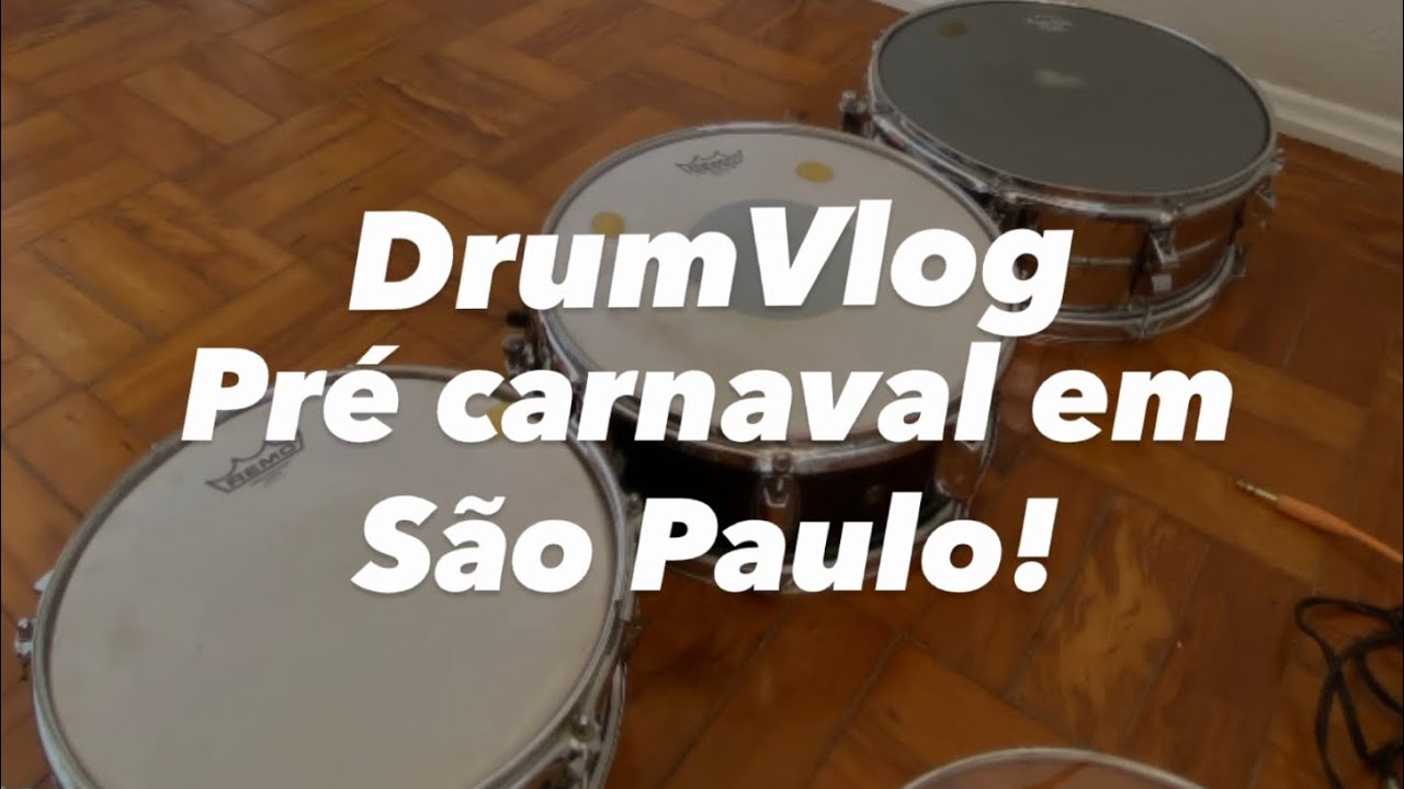 DrumVlog #001. 3 dias de Ensaios, Estrada e Shows!