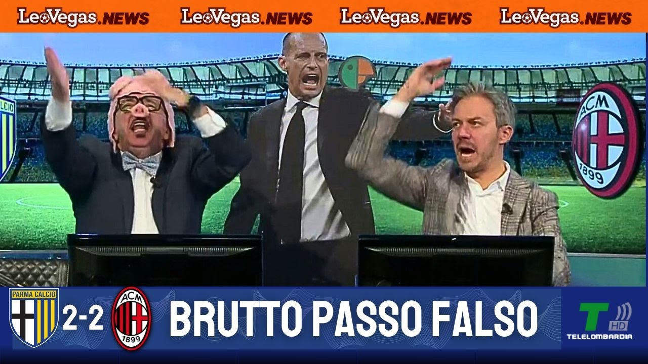 GOL DI PARMA MILAN 2-2: BRUTTO PASSO FALSO PER I ROSSONERI