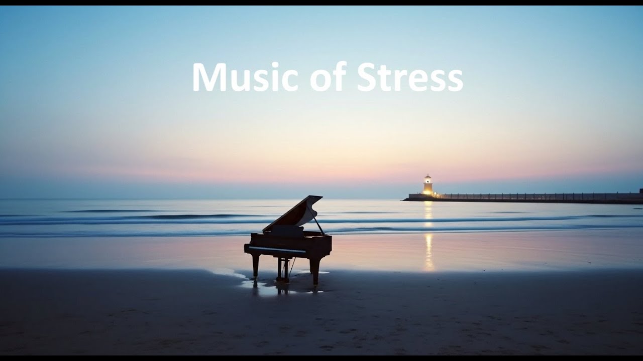 Beautiful Relaxing Piano  Calm Thoughts, Ease Stress, Stop Overthinking & Deep Gentle Sleep