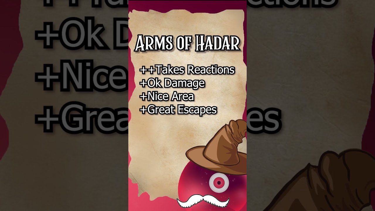 Arms of Hadar DnD 2024 #dnd #dnd2024