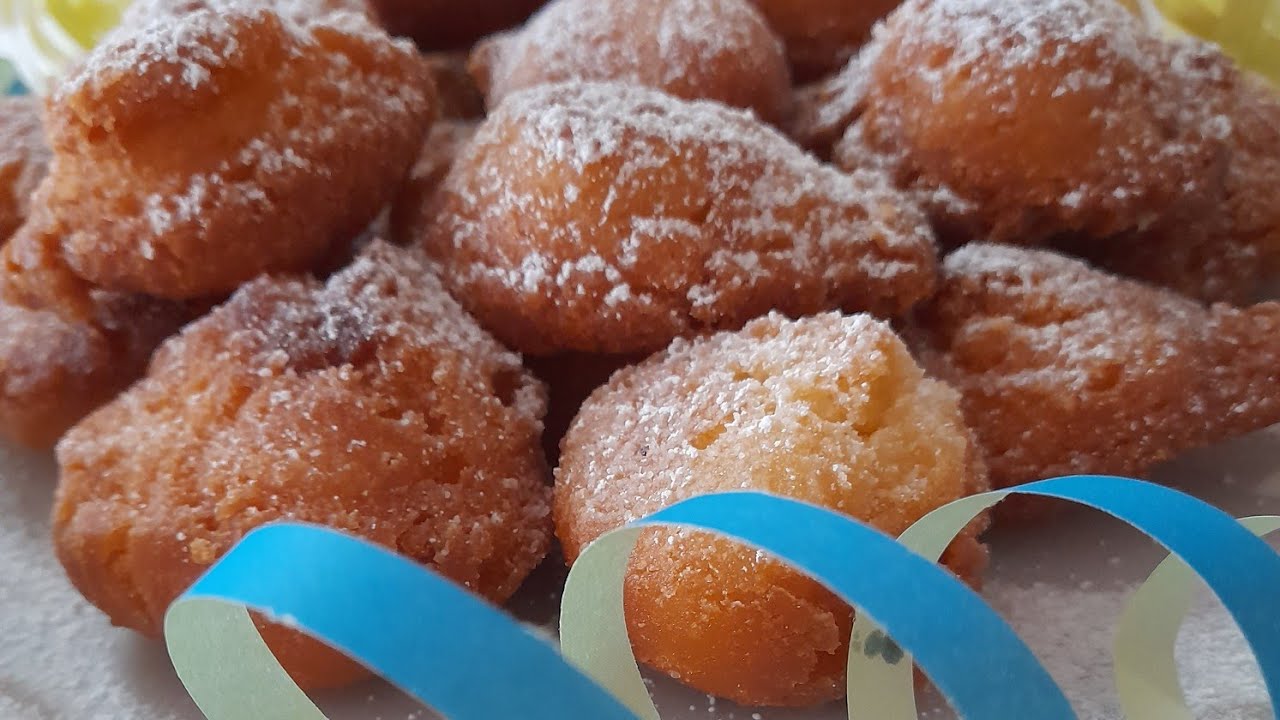 Frittelle di limone #benedettarossi#carnevale #puglia#facile
