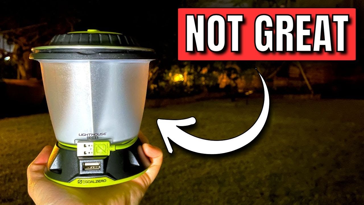 Goal Zero Lighthouse Core Lantern Review (20 Tests!)