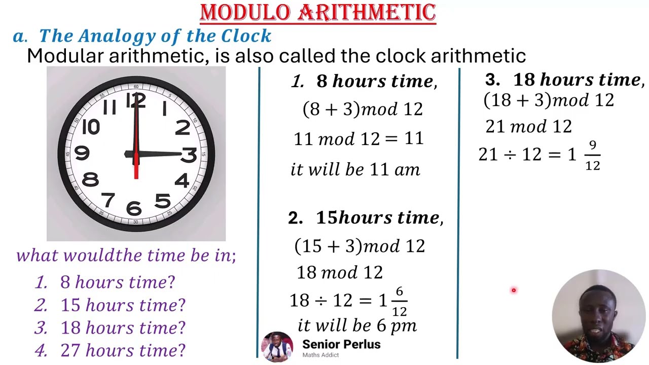 Modulo Arithmetic (Part 1)