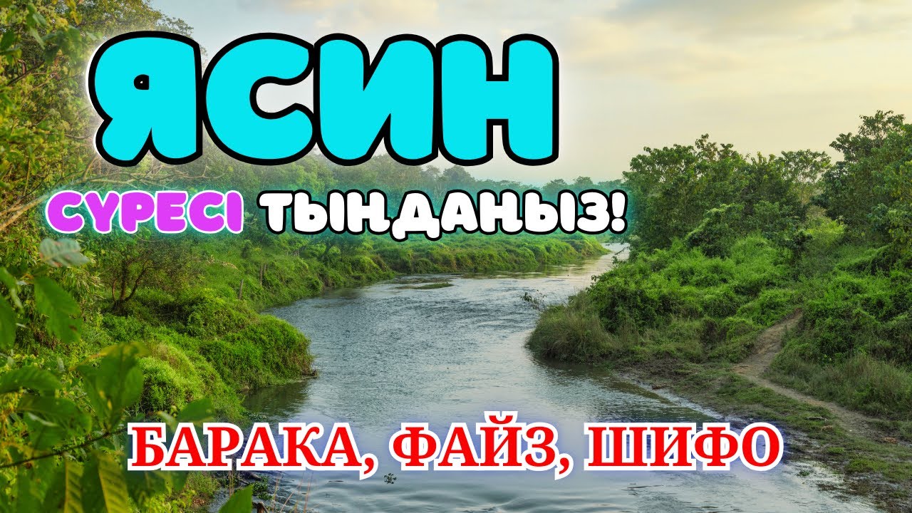 36. ЯСИН СҮРЕСІ - КҮНДЕ ТАҢСӘРІДЕ ОСЫ СҮРЕНІ ТЫҢДАҢЫЗ! Куран сурелер мен дугалар