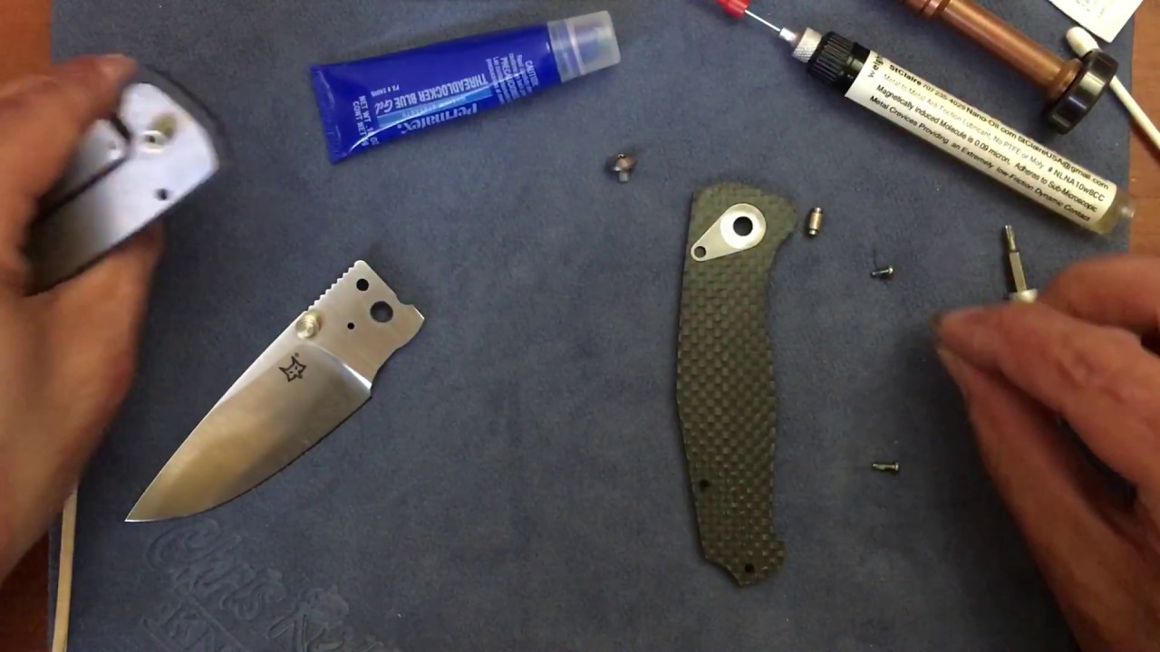 Disassembly and maintenance of the Fox Knives Tur