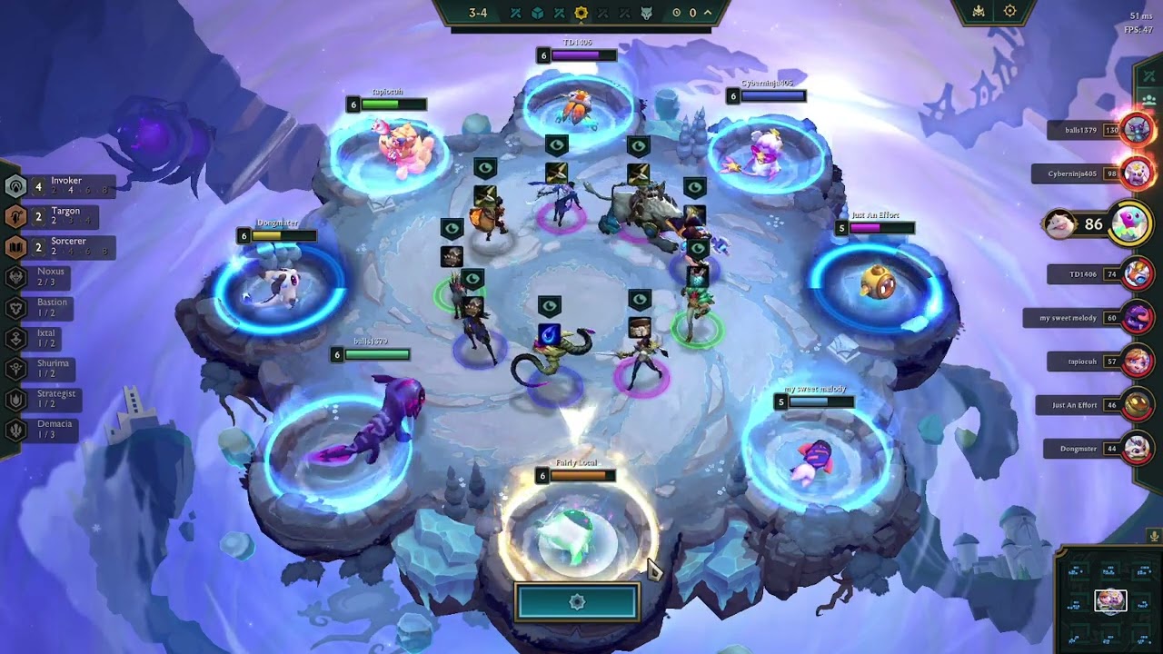 First Place but I Forefeit: TFT Set 9.5; Fourth Place (Gold Ranked)