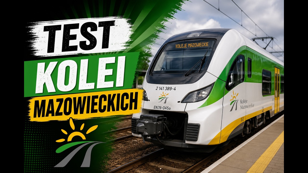 Test kolei mazowiecki *jestem w szoku*