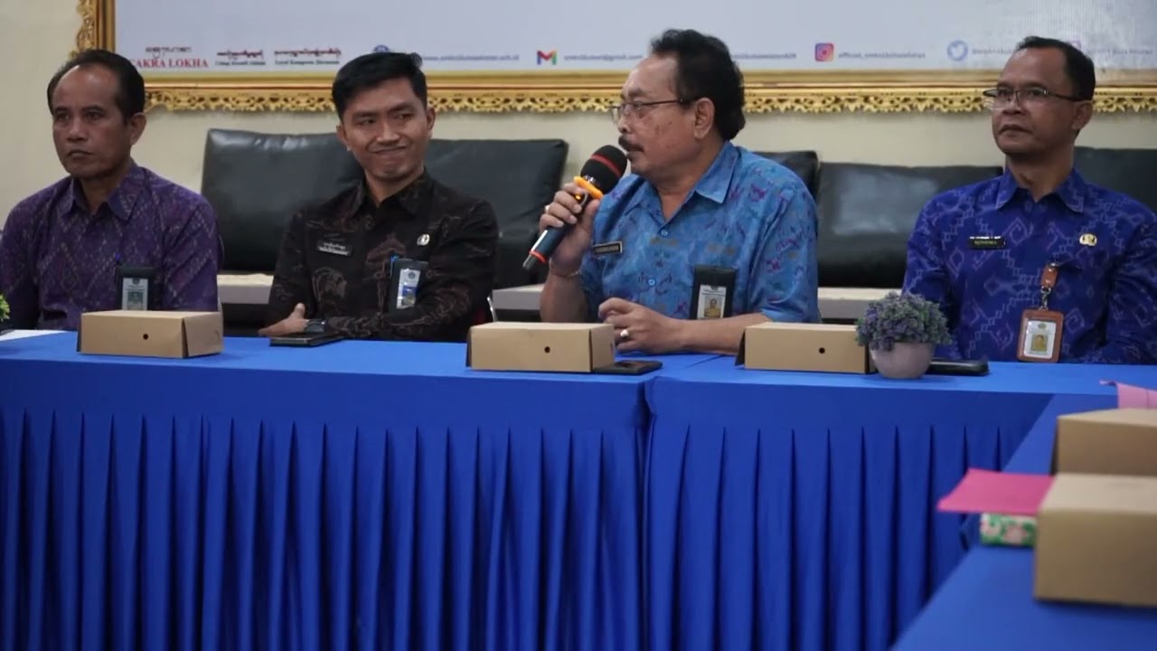 Verifikasi Jurusan Elektronika Industrioleh Bapak Kadis Disdikpora Provinsi Bali