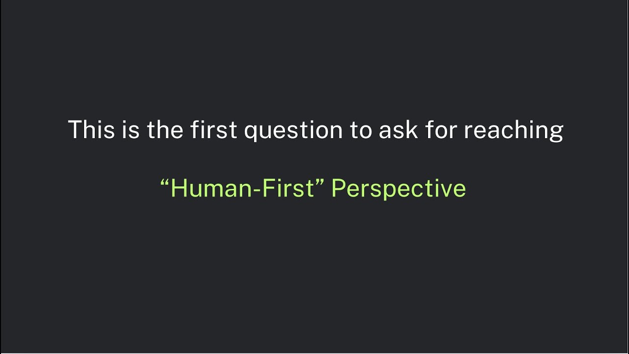 Will AI Replace Humans? Human-First Perspectives.
