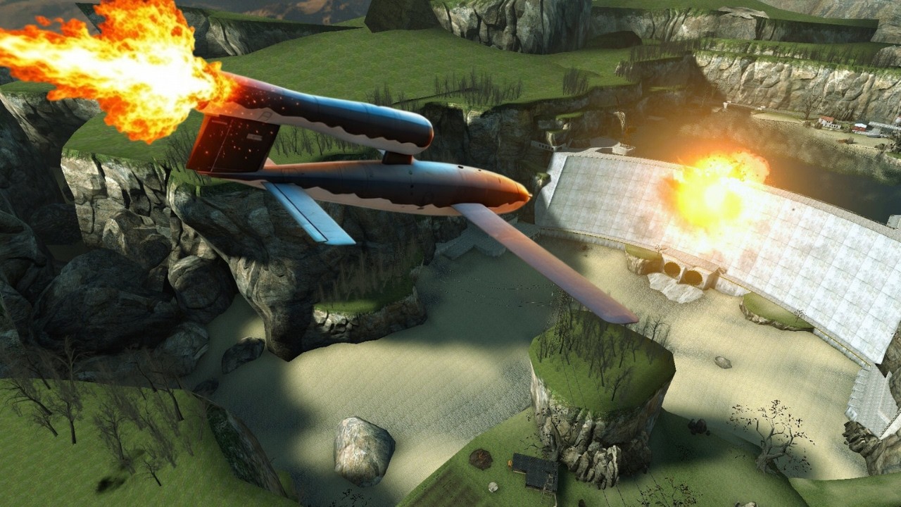 Testing All NUKES & Missiles on Water Dam | GMod