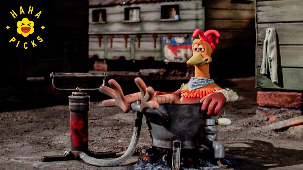 The Rats Watch as the Chickens Try to Fly | Chicken Run