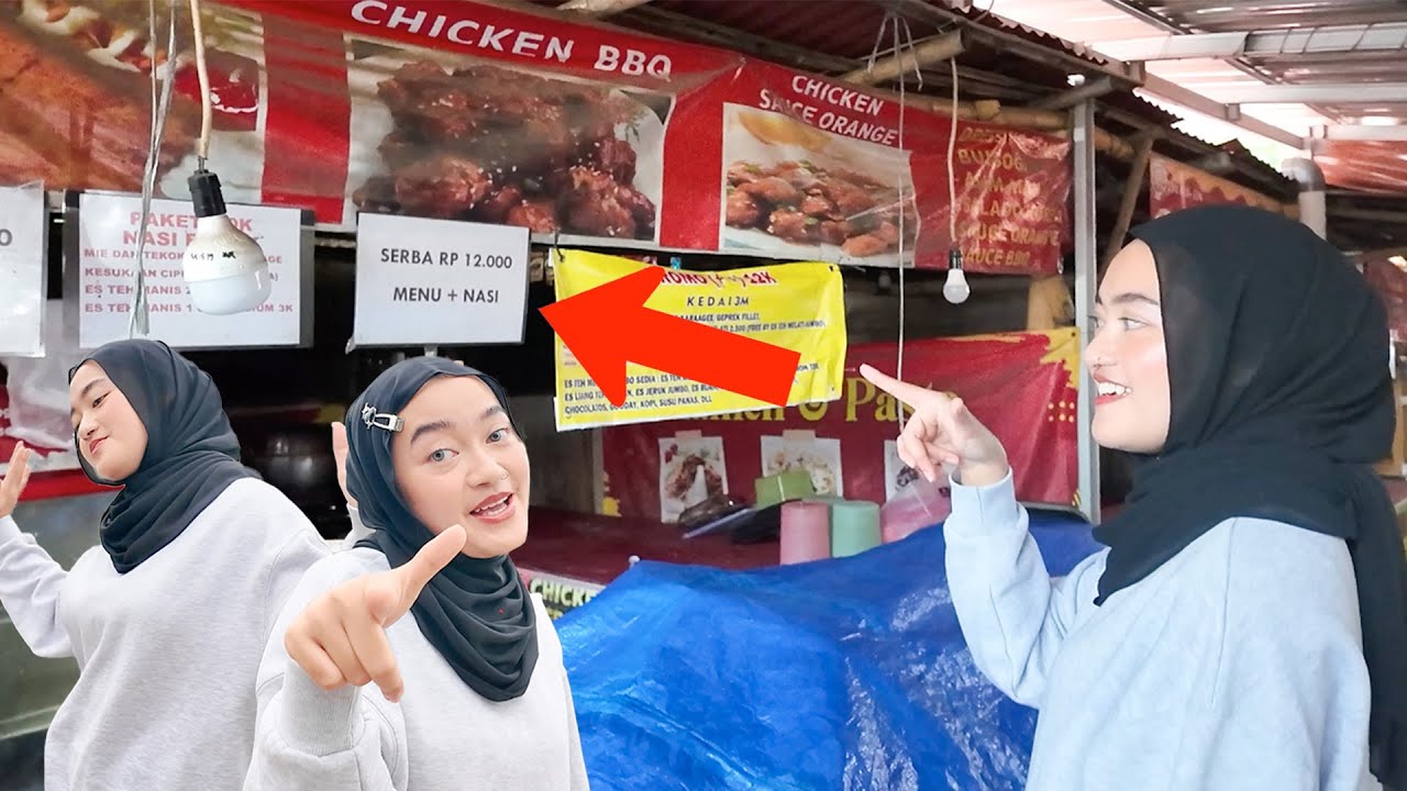 STREETFOOD SAMPING KAMPUS UNPAM SAMPE BLUSUKAN KEDALEM GANG !!