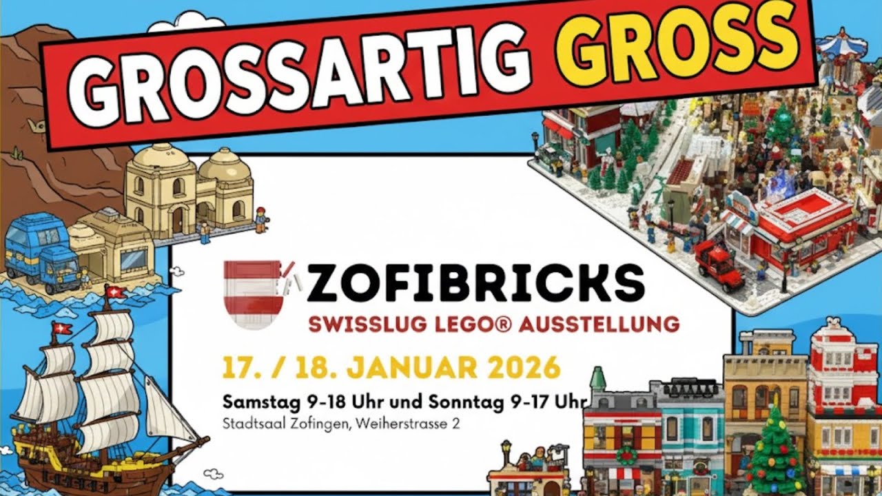 Zofibricks 2026: Grossartig gross! Die LEGO® Ausstellung