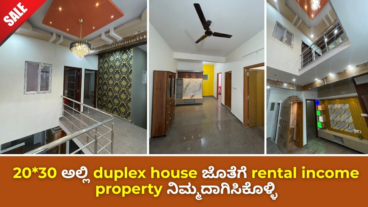 Direct owner 20x30 Duplex House For Sale in Bangalore