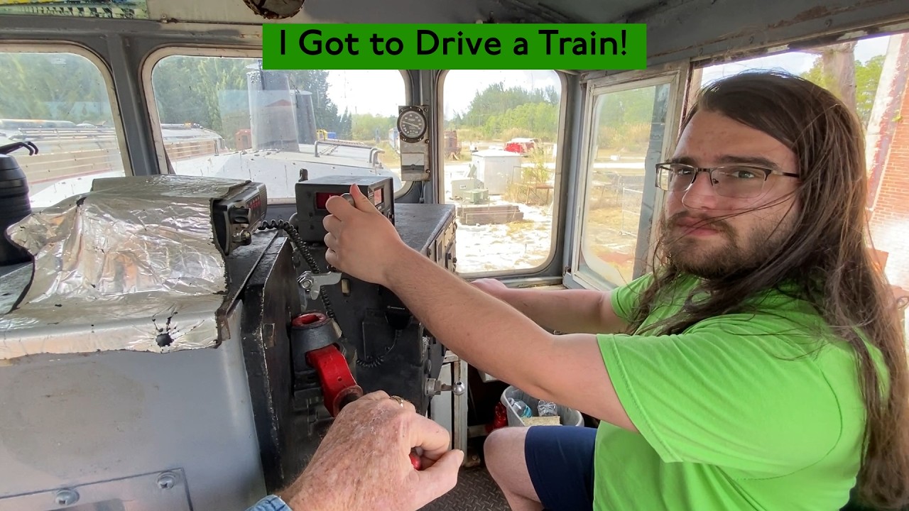 I Got to Drive a Train at the Gold Coast Railroad Museum