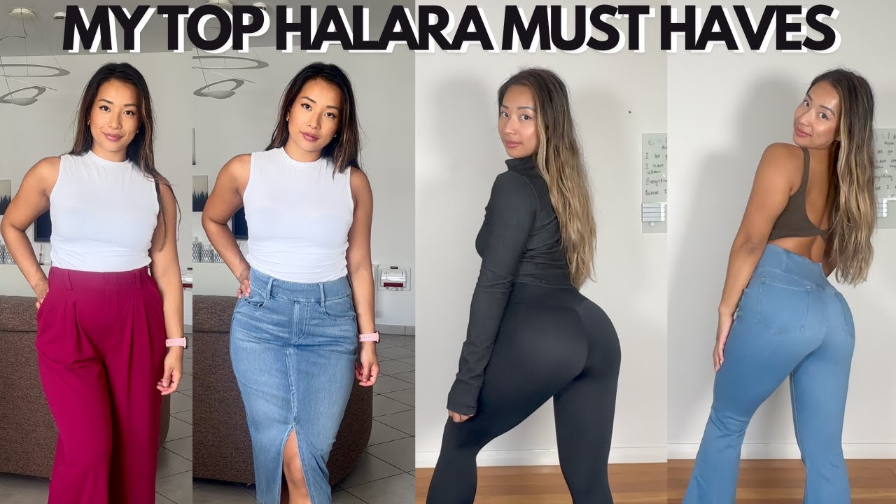 MY TOP HALARA MUST HAVES  | activewear, denimwear, casual wear | HALARA FAVES