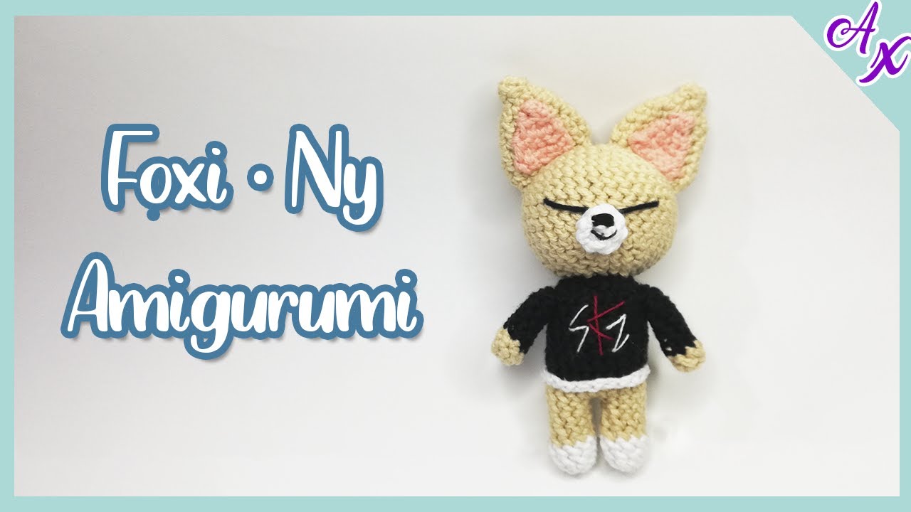 🌸Foxi · Ny (Skzoo) | Tutorial amigurumi paso a paso en español