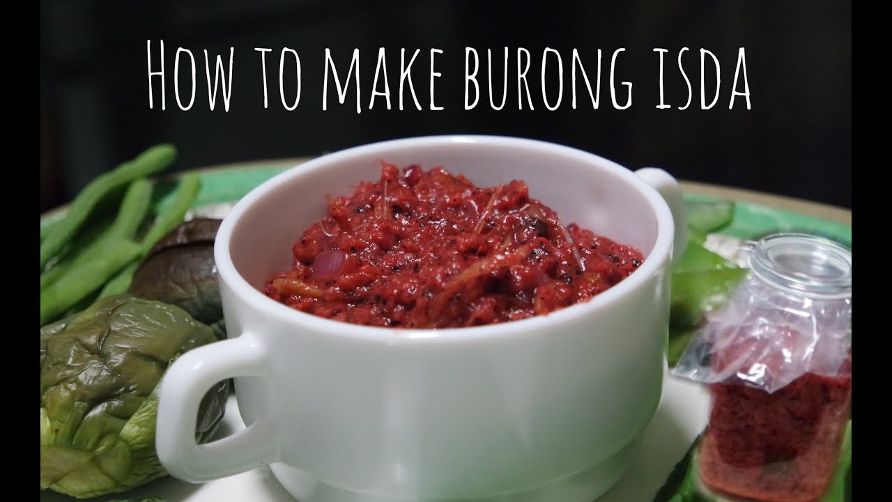 How to make Burong Isda