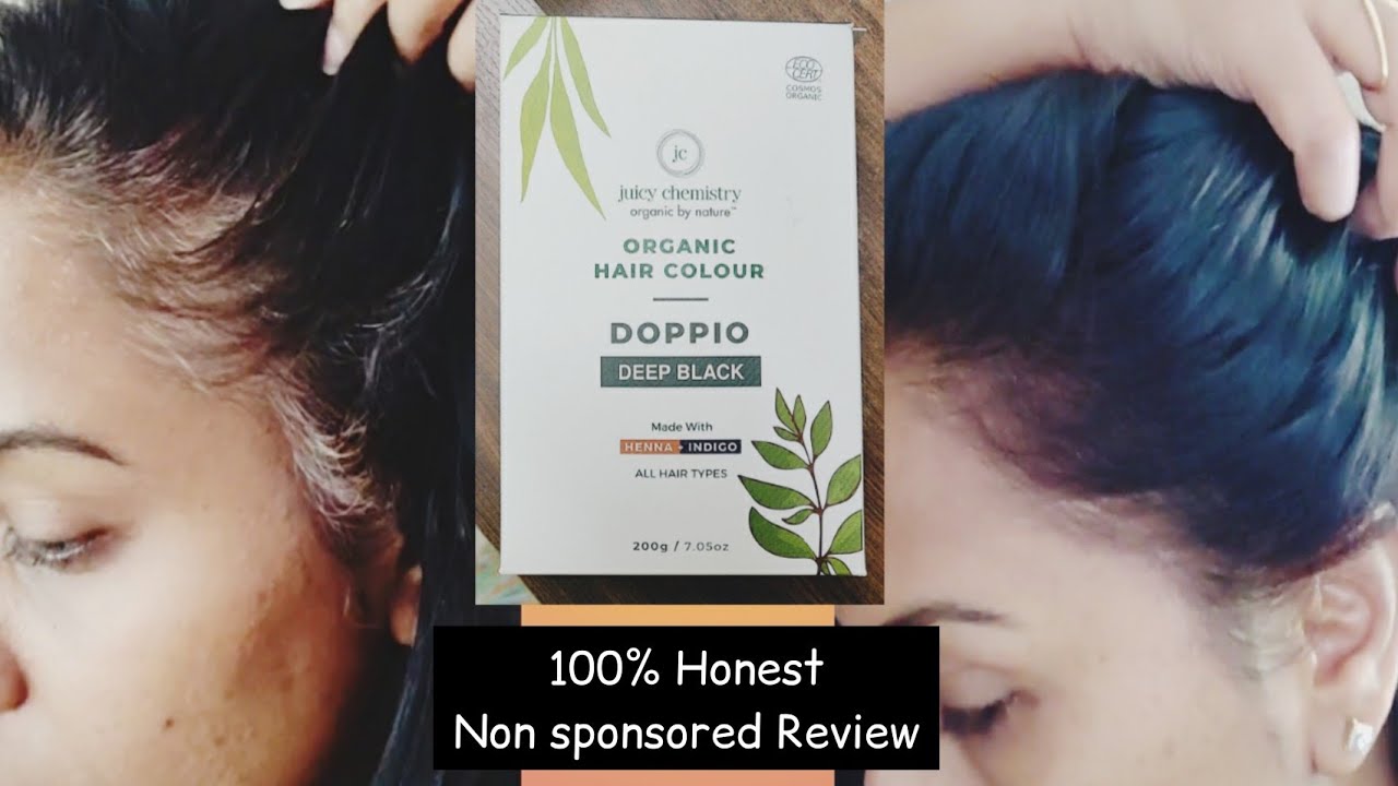 Juicy Chemistry Natural & Organic Hair Colour | No Amonia, No PPD | Non sponsored Review