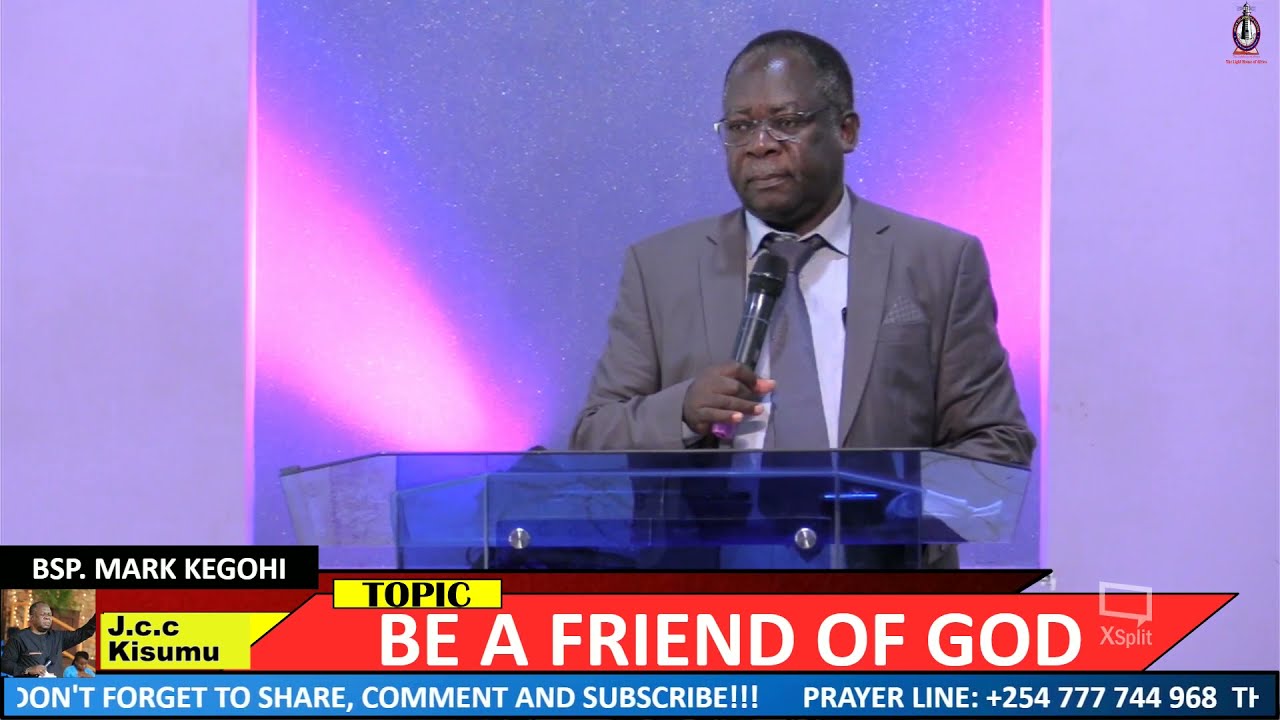 BE A FRIEND OF GOD
