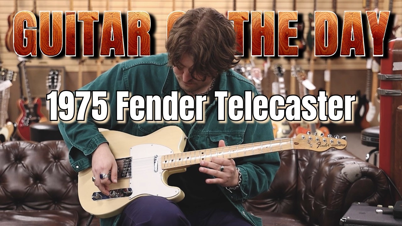 Fender Telecaster 1975 года | Гитара дня