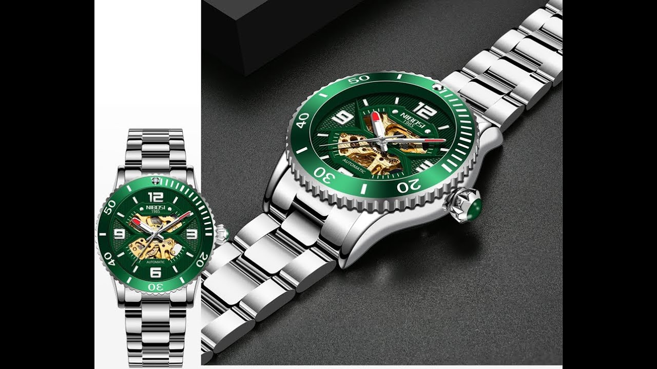 NIBOSI NEW ARRIVAL Automatic Men Watch