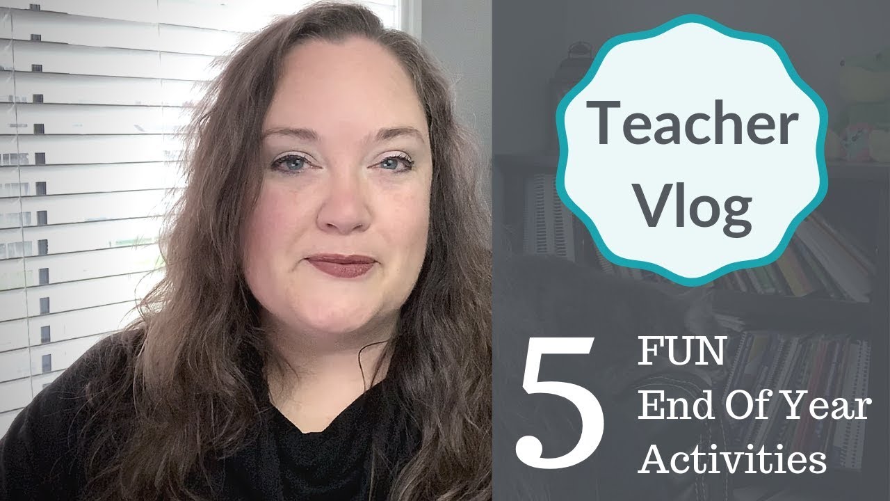 FIVE FUN End Of Year Activities For Online School (Teacher Vlog)
