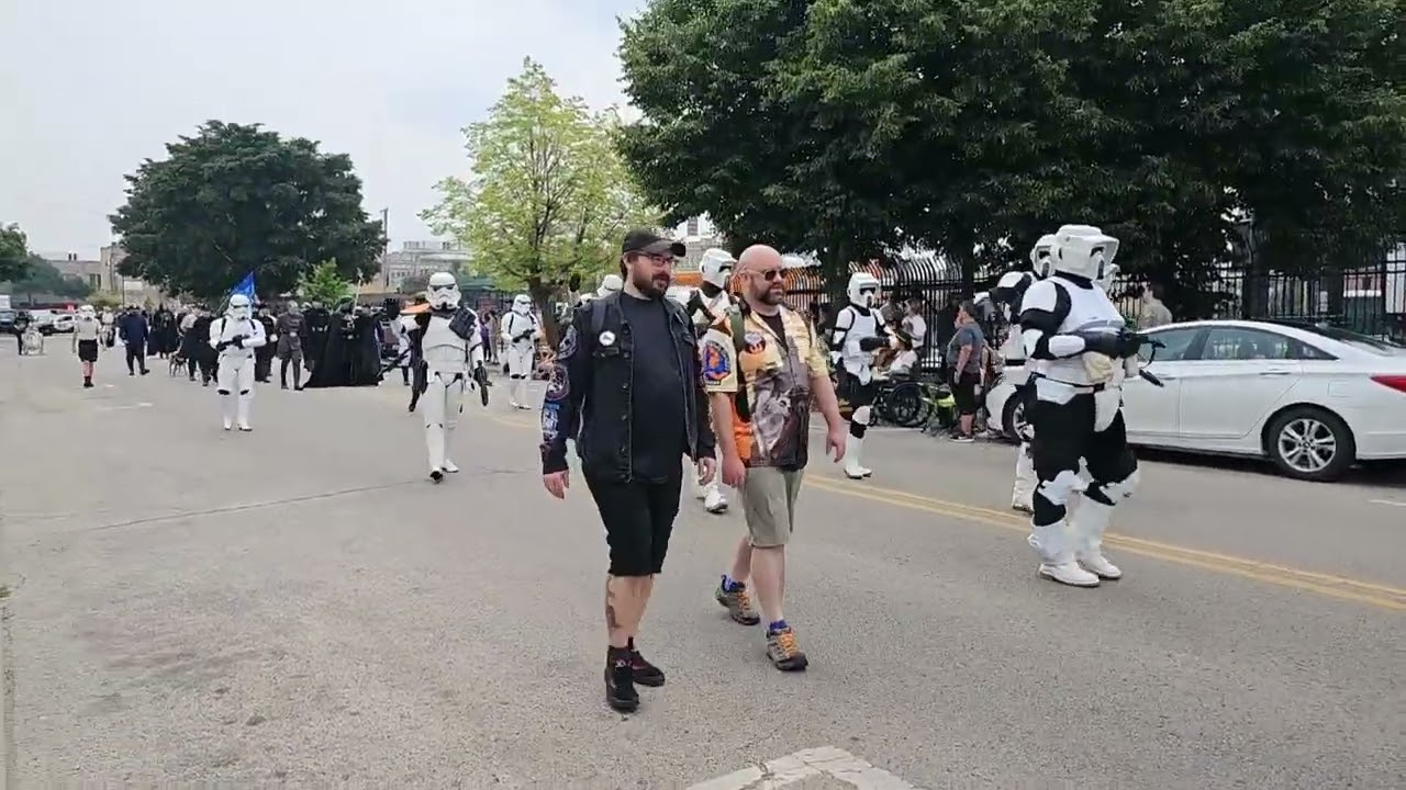 Joliet Public Library Star Wars Day Parade 2025