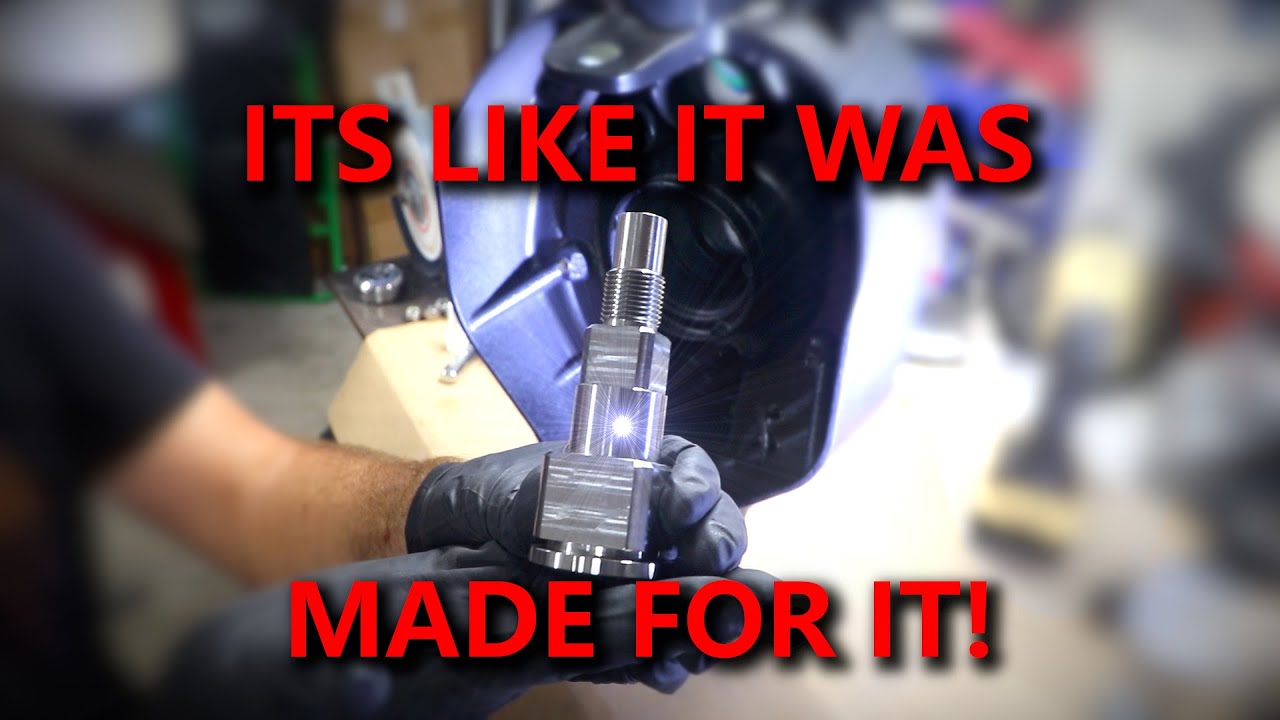 Completely REFINISHING My Bravo Transom Assembly: Part 2 - Steering Pin