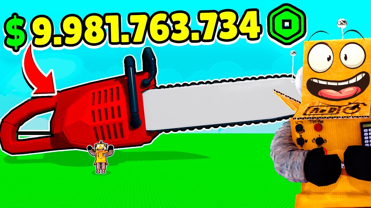 😱 Я ПОЛУЧИЛ САМУЮ ОГРОМНУЮ В МИРЕ ПИЛУ и ВЫРУБИЛ ВСЕ ДЕРЕВЬЯ В РОБЛОКС! Roblox Cut Trees
