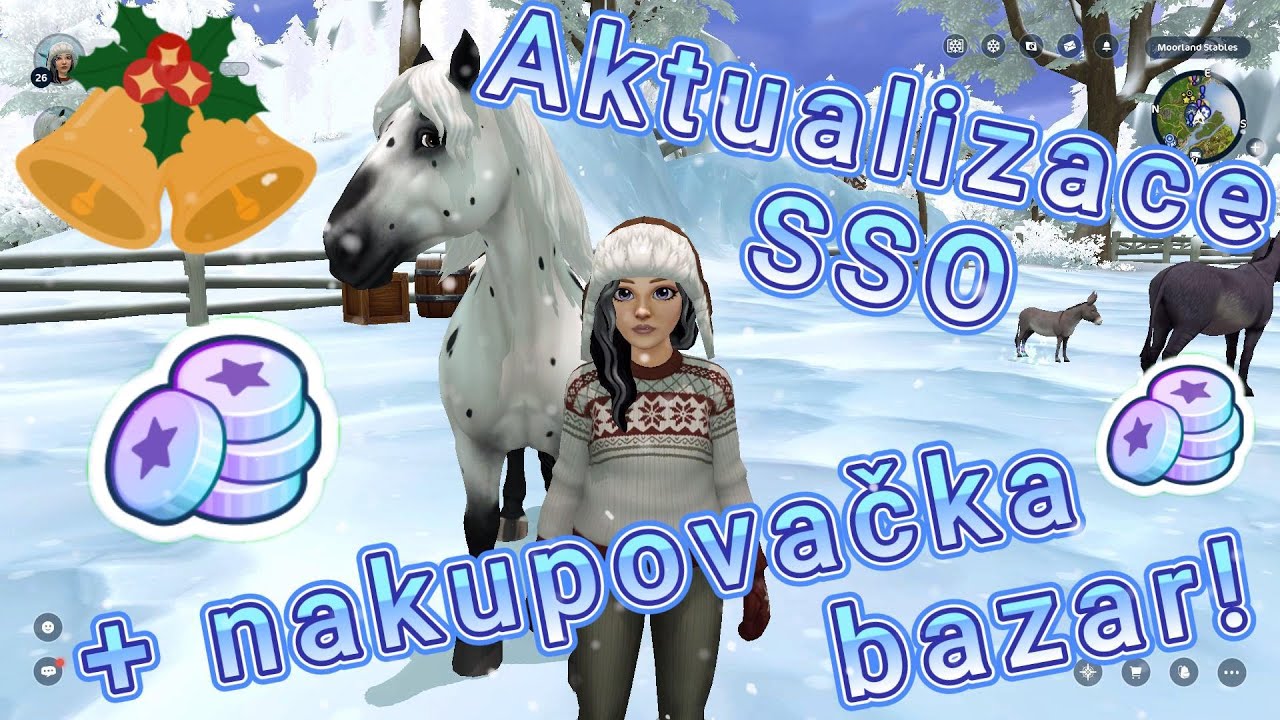 Aktualizace SSO - Pokračování zimního festivalu || Nakupovačka bazar!