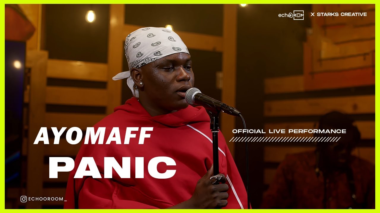 AYOMAFF - PANIC | ECHOOROOM LIVE SESSION.
